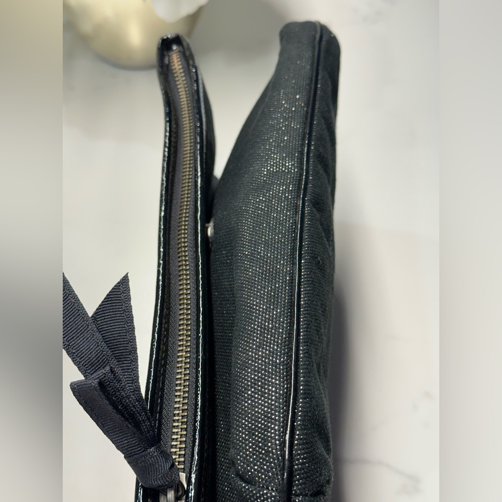 Coach Leatherware RARE Tatoo Black Floral Clutch Wristlet 2009 EUC - Picture 8 of 16